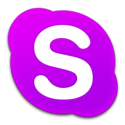 Skype Purple Icon 256x256 png